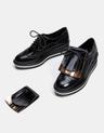 Black Shoes Fashionable image 2