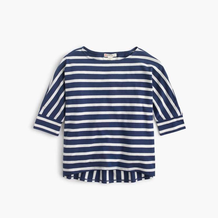 Girls’ mixed-stripe shirt image