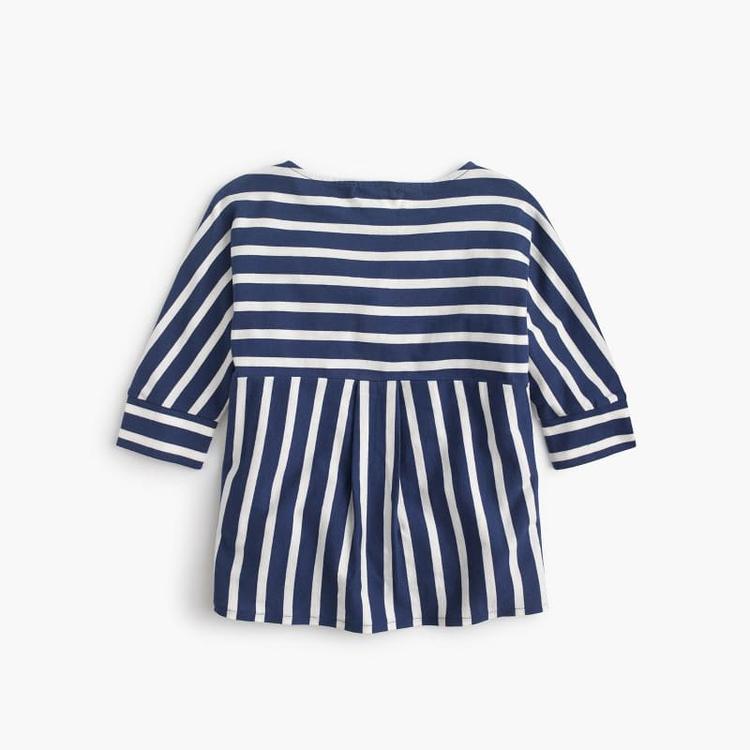 Girls’ mixed-stripe shirt image